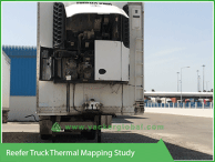 Reefer Truck Thermal Mapping Study - Vacker UAE